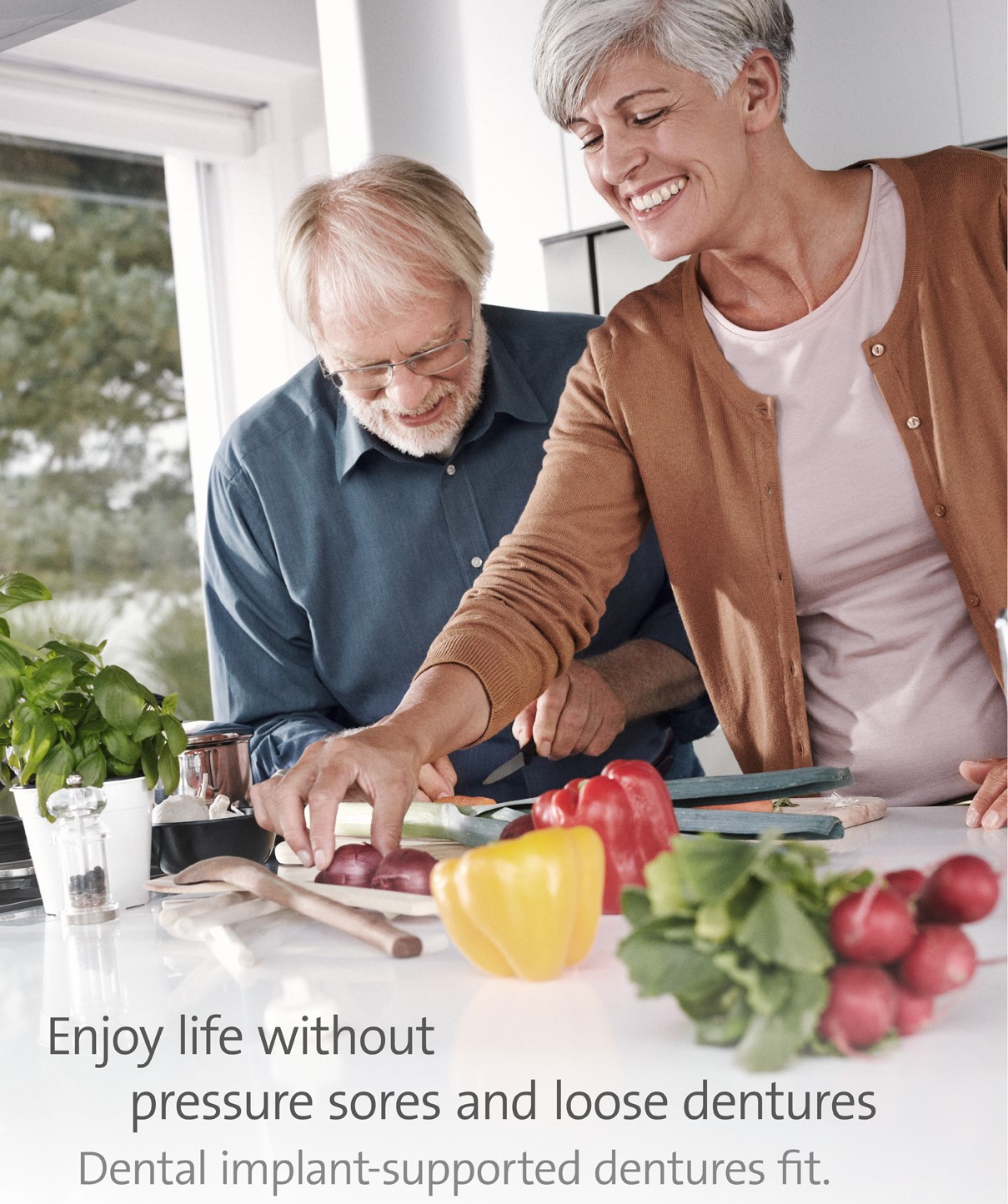 Dental implants supported denture